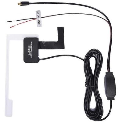 FLAMMKRAFT Antenne De Voiture À Fixation Sur Vitre Résistante Aux Intempéries Pour Une Meilleure Qualité De Diffusion Radio - Publicité FLAMMKRAFT Antenne De Voiture À Fixation Sur Vitre Résistante Aux Intempéries Pour Une Meilleure Qualité De Diffusion Radio - Publicité