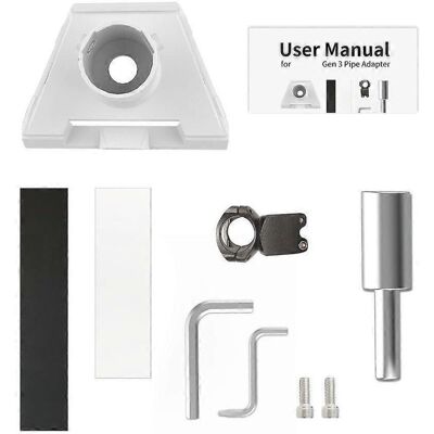 FLAMMKRAFT Support De Fixation Pour Échelle Pour Satellite Gen3, Support En Aluminium Léger - Publicité FLAMMKRAFT Support De Fixation Pour Échelle Pour Satellite Gen3, Support En Aluminium Léger - Publicité
