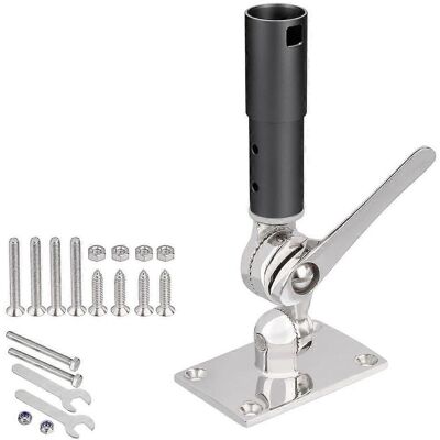 FLAMMKRAFT Kit De Montage D'Antenne, Accessoires De Montage D'Antenne Pour Applications Marines, Installation Facile - Publicité FLAMMKRAFT Kit De Montage D'Antenne, Accessoires De Montage D'Antenne Pour Applications Marines, Installation Facile - Publicité