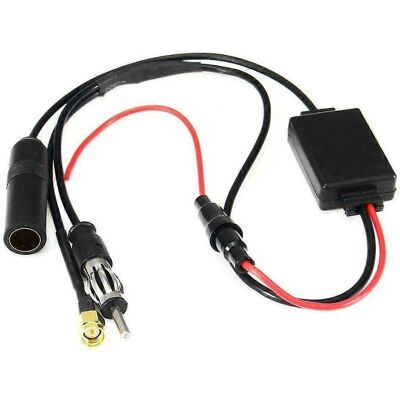 FLAMMKRAFT Amplificateur D'Antenne Fm Pour Voiture Performant Pour Une Réception Stable Sur Longue Distance - Publicité FLAMMKRAFT Amplificateur D'Antenne Fm Pour Voiture Performant Pour Une Réception Stable Sur Longue Distance - Publicité