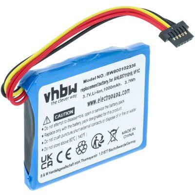 Vhbw Batterie Compatible Avec Tomtom Pro 4kj00 (4kj0.001.00) 7150 Truck, 7100 Truck Gps, Appareil De Navigation (1000mah, 3,7v, Li-ion) - Publicité Vhbw Batterie Compatible Avec Tomtom Pro 4kj00 (4kj0.001.00) 7150 Truck, 7100 Truck Gps, Appareil De Navigation (1000mah, 3,7v, Li-ion) - Publicité