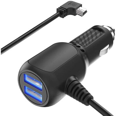 ALVIOR Chargeur Voiture - 2 Ports Usb - 12 V / 36 V - Câble Mini-usb Intégré - Pour Gps Garmin Nuvi - 1 Pièce - Publicité ALVIOR Chargeur Voiture - 2 Ports Usb - 12 V / 36 V - Câble Mini-usb Intégré - Pour Gps Garmin Nuvi - 1 Pièce - Publicité