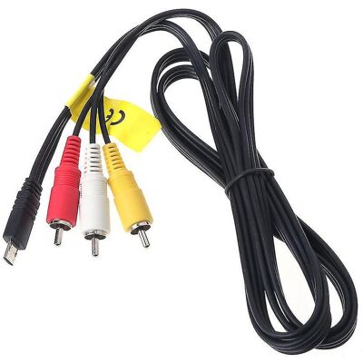 LISATR Câble Av Vmc-15mr2 Rca Pour Caméscope Numérique Sony Handycam - Publicité LISATR Câble Av Vmc-15mr2 Rca Pour Caméscope Numérique Sony Handycam - Publicité