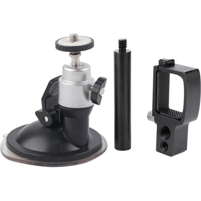 HERUSI Support De Voiture 3/8 1/4 Avec Ventouse Pour Pare-brise Et Caméra Dji Osmo Pocket - Publicité HERUSI Support De Voiture 3/8 1/4 Avec Ventouse Pour Pare-brise Et Caméra Dji Osmo Pocket - Publicité