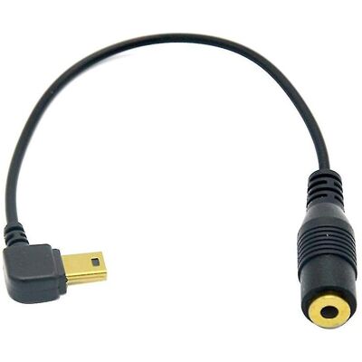 LISATR Câble Adaptateur Audio Mini Usb Vers Mini Usb 3,5 Mm Pour Microphone 3,5 Mm Compatible Gopro Hero 4 Et 3 - Publicité LISATR Câble Adaptateur Audio Mini Usb Vers Mini Usb 3,5 Mm Pour Microphone 3,5 Mm Compatible Gopro Hero 4 Et 3 - Publicité