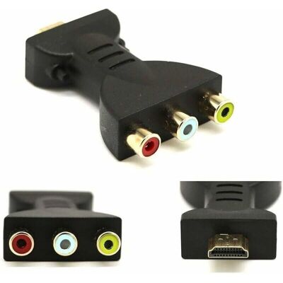 OEM Adaptateur Hdmi Mle Vers 3 Rca Femelle Composite Av Audio Vido Convertisseur Tv - Publicité OEM Adaptateur Hdmi Mle Vers 3 Rca Femelle Composite Av Audio Vido Convertisseur Tv - Publicité