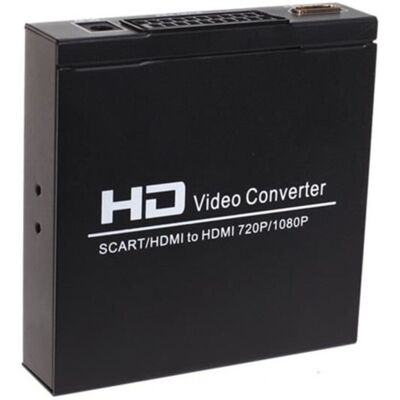 SANS MARQUE Adaptateur Hdmi - Scart Vers Hdmi 720p Hd 1080p Boîte De Moniteur De Convertisseur Vidéo Pour Hdtv Dvd Stb - Publicité SANS MARQUE Adaptateur Hdmi - Scart Vers Hdmi 720p Hd 1080p Boîte De Moniteur De Convertisseur Vidéo Pour Hdtv Dvd Stb - Publicité