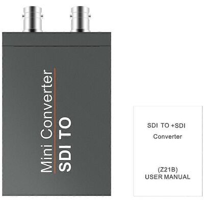 FLAMMKRAFT Convertisseur Sdi Vers Sdi Compatible Hdmi Prenant En Charge 3g-sdi, Hd-sdi, Sd-sdi, Dc5-12v-us- - Publicité FLAMMKRAFT Convertisseur Sdi Vers Sdi Compatible Hdmi Prenant En Charge 3g-sdi, Hd-sdi, Sd-sdi, Dc5-12v-us- - Publicité