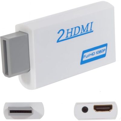 OEM 1 Adaptateur Vidéo, Convertisseur Rca Vers Hdmi, Sortie Audio 3.5mm, Compatible Console Standard, Plug & Play Pour Tv Moniteur - Publicité OEM 1 Adaptateur Vidéo, Convertisseur Rca Vers Hdmi, Sortie Audio 3.5mm, Compatible Console Standard, Plug & Play Pour Tv Moniteur - Publicité