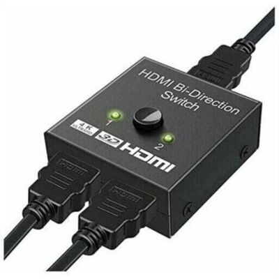 SANS MARQUE Commutateur Hdmi, Adaptateur Hdmi Splitter 4k Bidirectionnel 2 Entrées 1 Sortie Ou Commutateur 1 Entrée 2 Sorties, Prise En Charge 3d 4k 1080p, Hdcp, Commutateur Hdmi Pour Hdtv/lecteur Blu-ray/dvd/dvr - Publicité SANS MARQUE Commutateur Hdmi, Adaptateur Hdmi Splitter 4k Bidirectionnel 2 Entrées 1 Sortie Ou Commutateur 1 Entrée 2 Sorties, Prise En Charge 3d 4k 1080p, Hdcp, Commutateur Hdmi Pour Hdtv/lecteur Blu-ray/dvd/dvr - Publicité