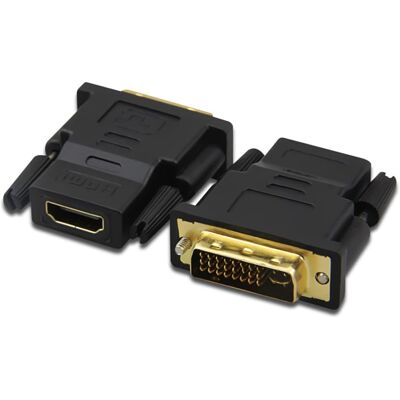 OEM 1 Adaptateur Dvi Vers Hdmi, Connecteur 24+5 Plaqué Or, Vidéo 1080p Pour Pc, Tv, Projecteur - Publicité OEM 1 Adaptateur Dvi Vers Hdmi, Connecteur 24+5 Plaqué Or, Vidéo 1080p Pour Pc, Tv, Projecteur - Publicité