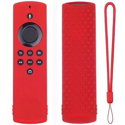 FLAMMKRAFT Étui En Silicone Antichoc Et Résistant Aux Chocs Pour Télécommande Fire Tv Stick Lite - Publicité FLAMMKRAFT Étui En Silicone Antichoc Et Résistant Aux Chocs Pour Télécommande Fire Tv Stick Lite - Publicité
