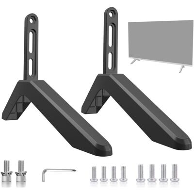 OEM Pieds De Support Tv Universels, Support Tv Pour Téléviseurs De 32 À 75 Pouces, Base Stable Avec Réglage De L'Inclinaison, Compatible Avec Samsung, Lg, Sony, Etc. Écrans Plats, Incurvés - Publicité OEM Pieds De Support Tv Universels, Support Tv Pour Téléviseurs De 32 À 75 Pouces, Base Stable Avec Réglage De L'Inclinaison, Compatible Avec Samsung, Lg, Sony, Etc. Écrans Plats, Incurvés - Publicité