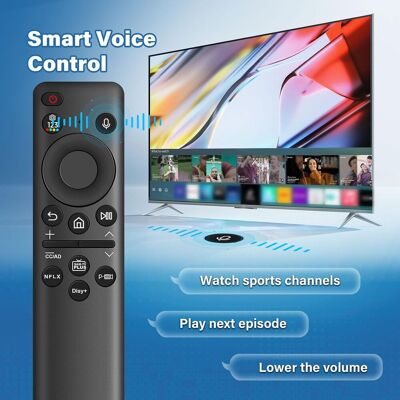 SANS MARQUE Bn59-01432a Télécommande De Rechange Pour Samsung Smart Tv, Compatible Avec Samsung Smart Tv, Compatible Avec Sam-sung 2021-2023 Neo Led Smart 4k Hd Tv - Publicité SANS MARQUE Bn59-01432a Télécommande De Rechange Pour Samsung Smart Tv, Compatible Avec Samsung Smart Tv, Compatible Avec Sam-sung 2021-2023 Neo Led Smart 4k Hd Tv - Publicité