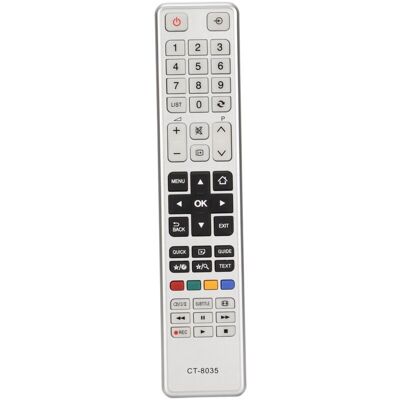 ULISEM Télécommande Universelle Pour Téléviseurs Led Hd Toshiba – Modèle Ct-8035, Facile À Utiliser, Compatible Ct-8040/ct-8533/ct-8543/ct-8528 - Publicité ULISEM Télécommande Universelle Pour Téléviseurs Led Hd Toshiba – Modèle Ct-8035, Facile À Utiliser, Compatible Ct-8040/ct-8533/ct-8543/ct-8528 - Publicité