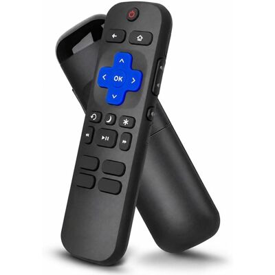 OEM Télécommande De Remplacement Pour Téléviseurs Roku Tcl, Philips, Jvc, Rca, Magnavox, Sanyo, Lg, Haier Roku, Avec Boutons Apple Tv+, Netflix, Disney+, Hulu - Publicité OEM Télécommande De Remplacement Pour Téléviseurs Roku Tcl, Philips, Jvc, Rca, Magnavox, Sanyo, Lg, Haier Roku, Avec Boutons Apple Tv+, Netflix, Disney+, Hulu - Publicité