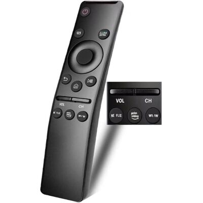 OEM Télécommande Universelle Pour Tous Les Téléviseurs Samsung : Led, Qled, Uhd, Suhd, Hdr, Lcd, Hdtv, 4k, 3d, Incurvés, Smart Tv, Avec Boutons De Raccourci Pour Netflix, Prime Video Et Plus Encore. Publicité OEM Télécommande Universelle Pour Tous Les Téléviseurs Samsung : Led, Qled, Uhd, Suhd, Hdr, Lcd, Hdtv, 4k, 3d, Incurvés, Smart Tv, Avec Boutons De Raccourci Pour Netflix, Prime Video Et Plus Encore. Publicité