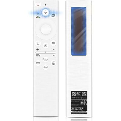 ENOWELIR Télécommande De Remplacement Solaire Pour Téléviseurs Samsung Smart 4k Hd 2021 À 2024 Et Tv Cadre The Frame – Modèle Bn59-01391a – Blanc - Publicité ENOWELIR Télécommande De Remplacement Solaire Pour Téléviseurs Samsung Smart 4k Hd 2021 À 2024 Et Tv Cadre The Frame – Modèle Bn59-01391a – Blanc - Publicité