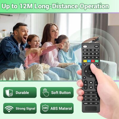 SANS MARQUE Télécommande Universelle Pour Téléviseur, Télécommande Universelle Compatible Avec Samsung, Lg, Sony, Hisense, Tcl, Panasonic, Philips, Blu-ray, Barre De Son, Appareils De Streaming - Publicité SANS MARQUE Télécommande Universelle Pour Téléviseur, Télécommande Universelle Compatible Avec Samsung, Lg, Sony, Hisense, Tcl, Panasonic, Philips, Blu-ray, Barre De Son, Appareils De Streaming - Publicité