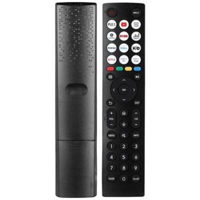 BUNTHAUS 1 Télécommande Universelle Pour Téléviseur Intelligent Hisense, Compatible Avec Les Téléviseurs Intelligents Hisense Vidaa 4k Hdtv Fhd Qled Lcd Led - Publicité BUNTHAUS 1 Télécommande Universelle Pour Téléviseur Intelligent Hisense, Compatible Avec Les Téléviseurs Intelligents Hisense Vidaa 4k Hdtv Fhd Qled Lcd Led - Publicité