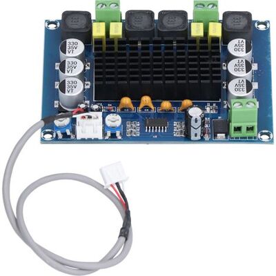 WEYTOLL Carte Amplificateur Stéréo Double Canal, Puissance Audio Numérique Haute Efficacité, Dc 12v À 24v - Publicité WEYTOLL Carte Amplificateur Stéréo Double Canal, Puissance Audio Numérique Haute Efficacité, Dc 12v À 24v - Publicité