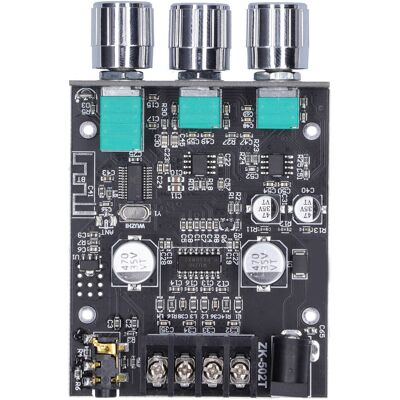 MRTRS Module Mini Amplificateur De Puissance Avec Réglage Haut/bas, Carte Amplificateur Audio Stéréo Double Canal 2.0 2x50w, Dc 9-24v. Publicité MRTRS Module Mini Amplificateur De Puissance Avec Réglage Haut/bas, Carte Amplificateur Audio Stéréo Double Canal 2.0 2x50w, Dc 9-24v. Publicité