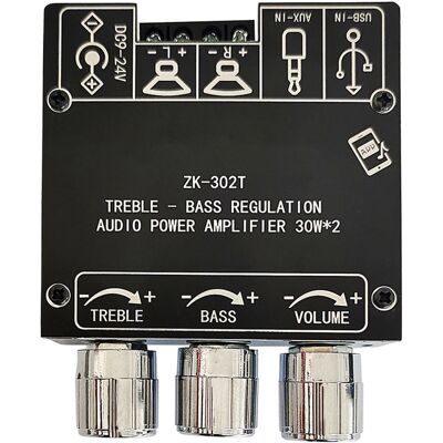 LBVIE Kit De Module Amplificateur Audio Stéréo Double Canal Bluetooth 2.0 Avec Carte D'Amplificateur De Puissance Numérique Bluetooth - Publicité LBVIE Kit De Module Amplificateur Audio Stéréo Double Canal Bluetooth 2.0 Avec Carte D'Amplificateur De Puissance Numérique Bluetooth - Publicité