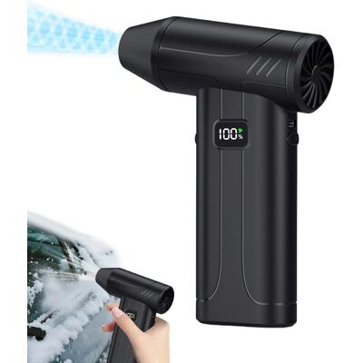 OEM Sèche-cheveux Portatif, Sèche-cheveux Portatif Rechargeable Par Usb Sans Fil, Plumeau 100 000 Tr/min, Souffleur D'Air Électrique, Pour Le Nettoyage De La Pelouse De La Cour, Du Patio Et De La Voiture - Publicité OEM Sèche-cheveux Portatif, Sèche-cheveux Portatif Rechargeable Par Usb Sans Fil, Plumeau 100 000 Tr/min, Souffleur D'Air Électrique, Pour Le Nettoyage De La Pelouse De La Cour, Du Patio Et De La Voiture - Publicité