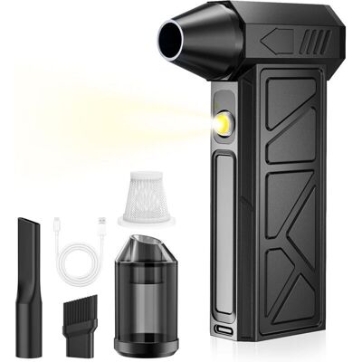 OEM Electric Air Duster Mini Souffleur À Poussière Sans Fil 100 000 Tr/min 4 Vitesses Réglables Avec Batterie De 4000 Mah Pour Ordinateur, Clavier, Extérieur, Maison Et Voiture (modèle Standard) - Publicité OEM Electric Air Duster Mini Souffleur À Poussière Sans Fil 100 000 Tr/min 4 Vitesses Réglables Avec Batterie De 4000 Mah Pour Ordinateur, Clavier, Extérieur, Maison Et Voiture (modèle Standard) - Publicité