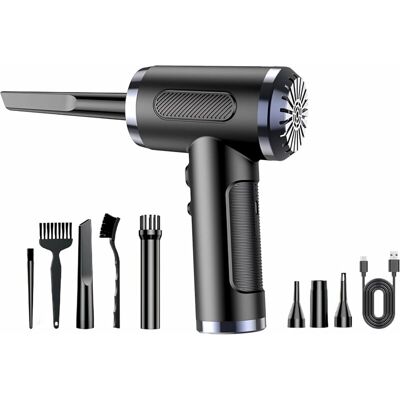 OEM Soufflette Air Comprimé. 3 Vitesses 50000 Tr/min Bombe Air Sec Souffleur Pc. Depoussierant Ordinateur Rechargeable Par Usb Avec Batterie 6000mah Pour Ordinateur Portable. Clavier. Voiture. Canapé - Publicité OEM Soufflette Air Comprimé. 3 Vitesses 50000 Tr/min Bombe Air Sec Souffleur Pc. Depoussierant Ordinateur Rechargeable Par Usb Avec Batterie 6000mah Pour Ordinateur Portable. Clavier. Voiture. Canapé - Publicité