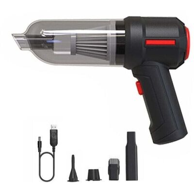 OEM 3 En 1 Souffleur D'Air Sans Fil Portable Air Duster Mini 9000pa Sans Fil Voiture Pc Clavier Aspirateur Portable Noir - Publicité OEM 3 En 1 Souffleur D'Air Sans Fil Portable Air Duster Mini 9000pa Sans Fil Voiture Pc Clavier Aspirateur Portable Noir - Publicité