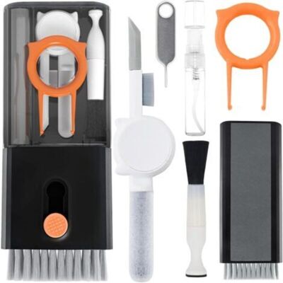 OEM 10-en-1 Kit Nettoyage Clavier Multifonction Keyboard Brosse Cleaner Kit Outil Pinceaux Stylo De Nettoyage Pour Airpods, Keyboard, Ecran Pc, Caméra, Téléphone Cleaning - Publicité OEM 10-en-1 Kit Nettoyage Clavier Multifonction Keyboard Brosse Cleaner Kit Outil Pinceaux Stylo De Nettoyage Pour Airpods, Keyboard, Ecran Pc, Caméra, Téléphone Cleaning - Publicité