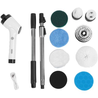 OEM Brosse Nettoyage Électrique 8 En 1 Rechargeable 25 W (noir) - Publicité OEM Brosse Nettoyage Électrique 8 En 1 Rechargeable 25 W (noir) - Publicité