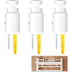 ZOLGINAH 3 Pièces Fixation Seche Serviette, Attache Sèche Serviette Universelle En Abs, Pour Radiateurs Sèche-serviettes Avec Radiateurs Droits Et Courbes - Publicité ZOLGINAH 3 Pièces Fixation Seche Serviette, Attache Sèche Serviette Universelle En Abs, Pour Radiateurs Sèche-serviettes Avec Radiateurs Droits Et Courbes - Publicité