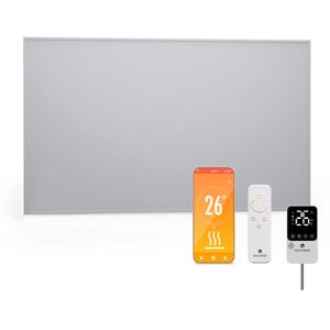 Radiateur Infrarouge Mural 600 W – Thermostat Externe, Ip44, Télécommande & Appli, Efficacité Énergétique 95%, Pour Salle De Bain, Aluminium, Verrouillage Parental, 10-15 M² - Blumfeldt - Publicité Radiateur Infrarouge Mural 600 W – Thermostat Externe, Ip44, Télécommande & Appli, Efficacité Énergétique 95%, Pour Salle De Bain, Aluminium, Verrouillage Parental, 10-15 M² - Blumfeldt - Publicité