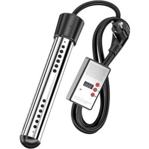 ANGEL CERDA Chauffe-eau Électrique 2500 W Avec Minuterie Et Arrêt Automatique, Chauffe-eau Pour Jacuzzi Avec Prise Européenne - Publicité ANGEL CERDA Chauffe-eau Électrique 2500 W Avec Minuterie Et Arrêt Automatique, Chauffe-eau Pour Jacuzzi Avec Prise Européenne - Publicité