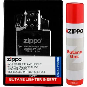 OEM Insert Chauffant Zippo 2 Jet + Gaz Zippo 100 Ml Accessoires - Publicité OEM Insert Chauffant Zippo 2 Jet + Gaz Zippo 100 Ml Accessoires - Publicité