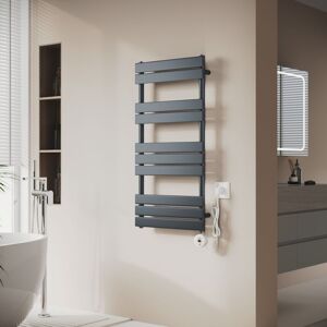Sèche-serviettes Électrique Anthracite Avec Contrôle De Température Wifi Chauffage À Distance Radiateur Sèche-serviettes Plat 1000×500×62mm 600w - Sonni - Publicité Sèche-serviettes Électrique Anthracite Avec Contrôle De Température Wifi Chauffage À Distance Radiateur Sèche-serviettes Plat 1000×500×62mm 600w - Sonni - Publicité