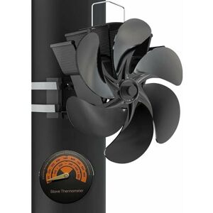 OEM Vurahome - Ventilateur Poêle À Bois 6 Lames Avec Thermomètre Ventilateur Cheminée Appareil De Chauffage Alimenté Fixé Sur Le Tuyau De Cheminée Pour Foyer, Poele A Granule, Foyer À Bois - Publicité OEM Vurahome - Ventilateur Poêle À Bois 6 Lames Avec Thermomètre Ventilateur Cheminée Appareil De Chauffage Alimenté Fixé Sur Le Tuyau De Cheminée Pour Foyer, Poele A Granule, Foyer À Bois - Publicité