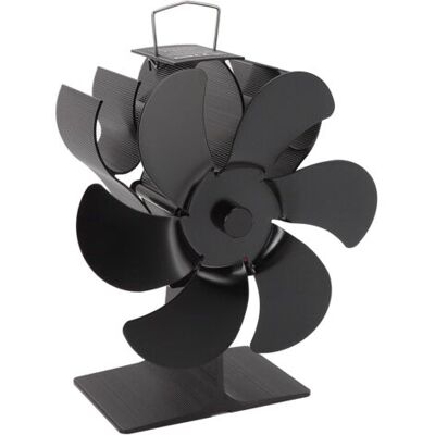 ABYSSE Ventilateur De Poêle, Ventilateur De Cheminée Alimenté Par La Chaleur Avec 6 Pales, Améliore L'Efficacité De Votre Poêle - Publicité ABYSSE Ventilateur De Poêle, Ventilateur De Cheminée Alimenté Par La Chaleur Avec 6 Pales, Améliore L'Efficacité De Votre Poêle - Publicité