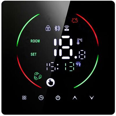 BRINSEA Thermostat Intelligent Thermostat De Chauffage Thermostat D'Ambiance Thermostat De Chauffage Électrique Au Sol 16a Led Écran Tactile Numérique Noir Tonchean - Publicité BRINSEA Thermostat Intelligent Thermostat De Chauffage Thermostat D'Ambiance Thermostat De Chauffage Électrique Au Sol 16a Led Écran Tactile Numérique Noir Tonchean - Publicité