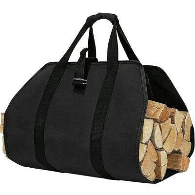 Melissa Sac De Transport Pour Bois De Chauffage, Toile Sac À Bûche Cheminée, Sac Transport Buches Résistant À Eau, Accessoires De Cheminée Pliables, Idéal Pour Poêles À Bois, Camping, Plage (le Noir),de Debun - Publicité Melissa Sac De Transport Pour Bois De Chauffage, Toile Sac À Bûche Cheminée, Sac Transport Buches Résistant À Eau, Accessoires De Cheminée Pliables, Idéal Pour Poêles À Bois, Camping, Plage (le Noir),de Debun - Publicité