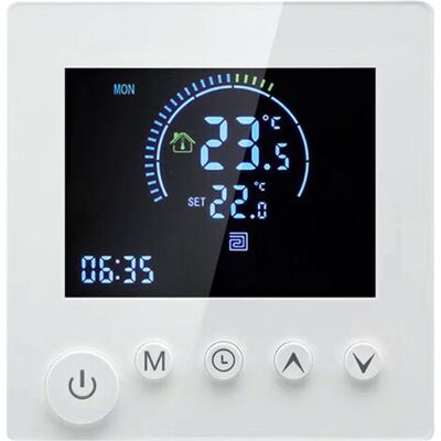 ABYSSE Thermostat Programmable 16 A Contrôleur De Température Numérique Avec Écran Lcd Thermostats De Chauffage Électrique Pour Chauffage De La Maison - Publicité ABYSSE Thermostat Programmable 16 A Contrôleur De Température Numérique Avec Écran Lcd Thermostats De Chauffage Électrique Pour Chauffage De La Maison - Publicité