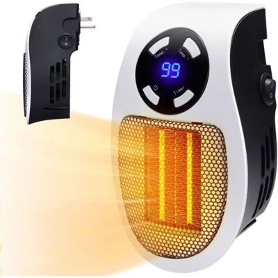 OEM 1pièces Chauffage D'Appoint Chauffage Céramique Soufflant 500w, Radiateur Silencieux, Mini Chauffage Électrique Économique Avec Thermostat, Chauffage D'Appoint Salle De Bain, Chambre - Publicité OEM 1pièces Chauffage D'Appoint Chauffage Céramique Soufflant 500w, Radiateur Silencieux, Mini Chauffage Électrique Économique Avec Thermostat, Chauffage D'Appoint Salle De Bain, Chambre - Publicité