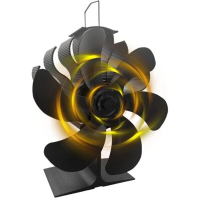 SCORPIO Ventilateur Pour Poêles À Bois, 6 Pales, Silencieux, Ventilateur De Cheminée Alimenté Par La Chaleur Pour Poêle À Bois/cheminée/gaz/bûche - Publicité SCORPIO Ventilateur Pour Poêles À Bois, 6 Pales, Silencieux, Ventilateur De Cheminée Alimenté Par La Chaleur Pour Poêle À Bois/cheminée/gaz/bûche - Publicité