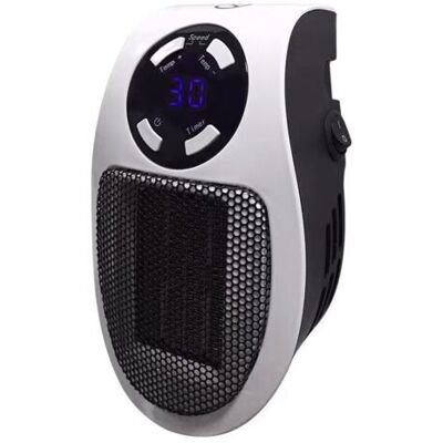 ABYSSE Chauffage De 500 Watts, Prise Murale De Chauffage D'Espace Enfichable, Prise De Courant De Chauffage, Prise Murale De Chauffage Pour Salle De Bain Et Bureau - Publicité ABYSSE Chauffage De 500 Watts, Prise Murale De Chauffage D'Espace Enfichable, Prise De Courant De Chauffage, Prise Murale De Chauffage Pour Salle De Bain Et Bureau - Publicité