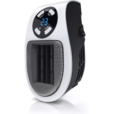 OEM Mini Chauffage Soufflant Céramique 500w - Mini Radiateur Soufflant Avec Télécommande - Minuterie 1 À 12h - Thermostat 15° À 30° - Fiche Électrique Pivotante À 90° - Salle De Bain, Bureau-dou - Publicité OEM Mini Chauffage Soufflant Céramique 500w - Mini Radiateur Soufflant Avec Télécommande - Minuterie 1 À 12h - Thermostat 15° À 30° - Fiche Électrique Pivotante À 90° - Salle De Bain, Bureau-dou - Publicité
