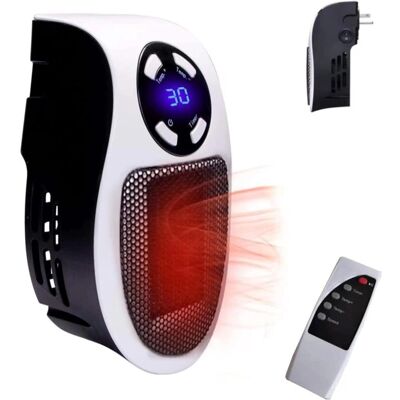SANS MARQUE Chauffage Électrique D'Intérieur 500w, Petit Radiateur Mural À Chauffage Rapide, Silencieux, Peu Encombrant, Livré Avec Télécommande - Publicité SANS MARQUE Chauffage Électrique D'Intérieur 500w, Petit Radiateur Mural À Chauffage Rapide, Silencieux, Peu Encombrant, Livré Avec Télécommande - Publicité