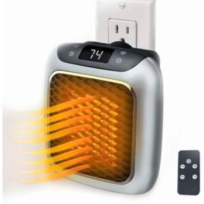 SANS MARQUE Chauffage D'Appoint 800w, Chauffage Électrique & Céramique Avec Thermostat Réglable, Économique En Énergie/silencieux/télécommande/réglable, Maison - Publicité SANS MARQUE Chauffage D'Appoint 800w, Chauffage Électrique & Céramique Avec Thermostat Réglable, Économique En Énergie/silencieux/télécommande/réglable, Maison - Publicité