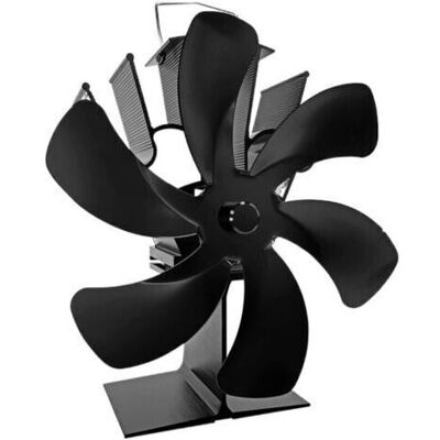 SCORPIO Ventilateur Thermoélectrique À 6 Pales Pour Poêle À Bois, Fonctionnement Silencieux, Accessoires Pour Cheminée Et Foyer - Publicité SCORPIO Ventilateur Thermoélectrique À 6 Pales Pour Poêle À Bois, Fonctionnement Silencieux, Accessoires Pour Cheminée Et Foyer - Publicité